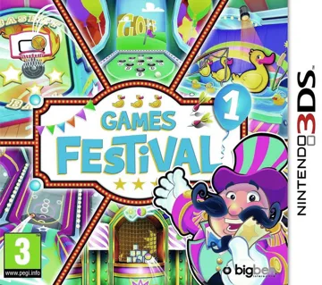 Games Festival 1 (Europe)(En,Fr,Ge,It,Es,Nl,Pt,Da,Fi,No,Sw), box cover front